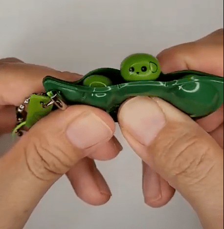 EDAMAME FIDGET KEYCHAIN - SLIME HAUS